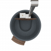 Trap thermowood rond breed - Afbeelding 3